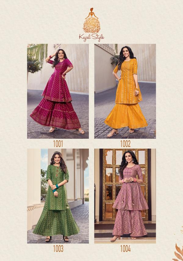 Kajal Lavish 1 Designer Ethnic Wear Kurti With Sharara 